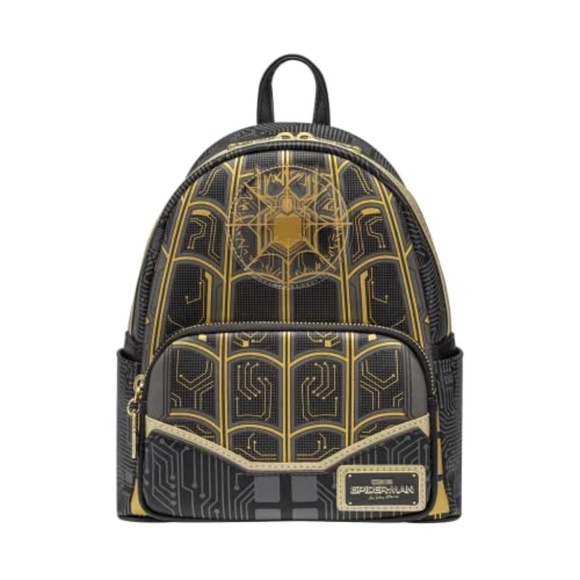 Loungefly Marvel NO Way Home Spiderman Cosplay Backpack, Multicolor NWT